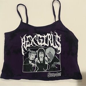 Purple Hex Girls Tank Top